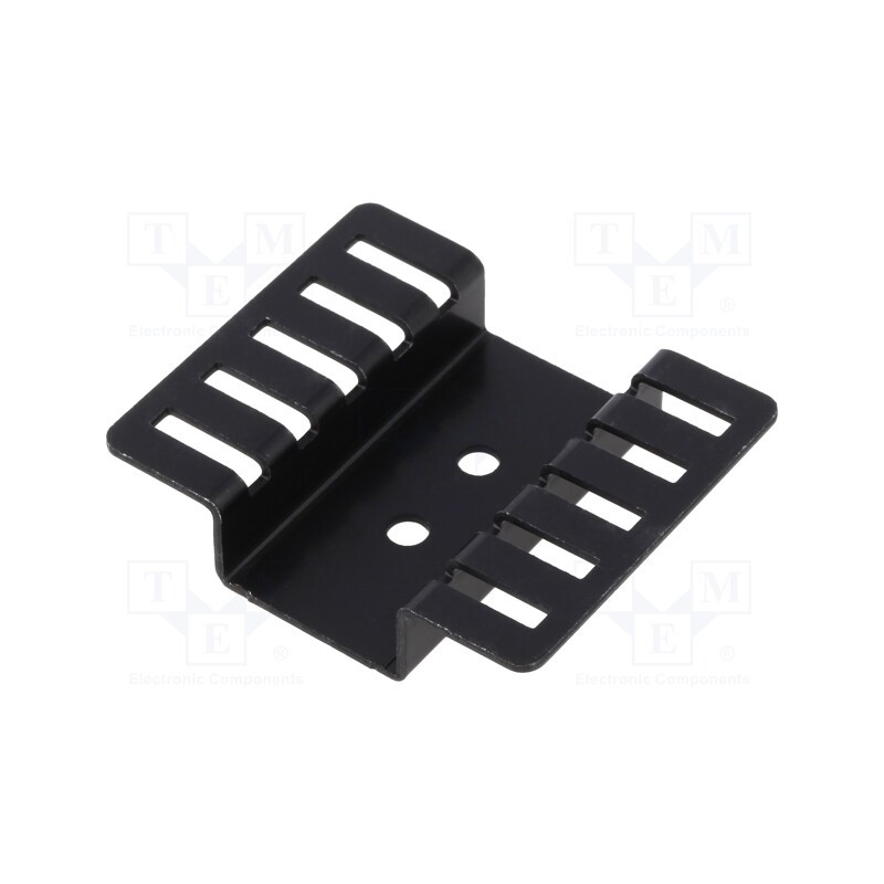 1 pcs x Advanced Thermal Solutions - ATS-PCB1021 - Heatsink: extruded, U, TO220, black, L: 37.3mm, W: 44.5mm, H: 9.7mm