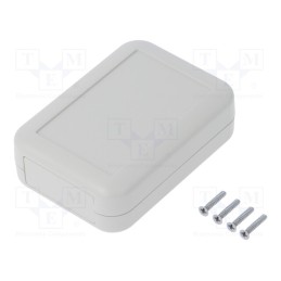 1 pcs x HAMMOND - 1552C1GY - Enclosure: for remote controller, IP54, UL94HB, X: 50mm, Y: 70mm