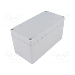 1 pcs x GAINTA - G369 - Enclosure: multipurpose, X: 80mm, Y: 160mm, Z: 85mm, ABS, dark grey