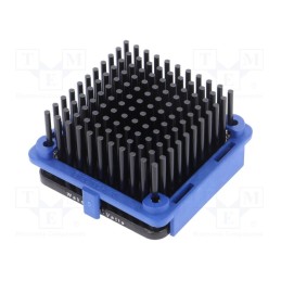 1 pcs x Wakefield Thermal - 910-40-2-23-2-B-0 - Heatsink: extruded, grilled, BGA, black, L: 40mm, W: 40mm, H: 22.6mm