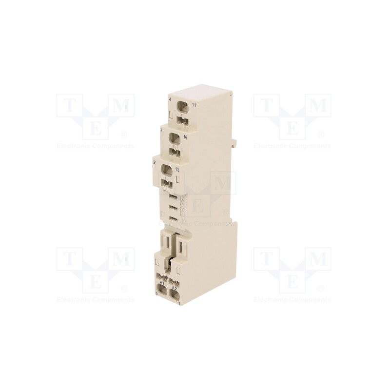 1 pcs x OMRON - P2RF-05-S - Socket, 10A, 250VAC, G2R-1-S,H3RN-1, for DIN rail mounting