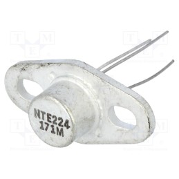 1 pcs x NTE Electronics - NTE224 - Transistor: NPN, bipolar, RF, 60V, 2A, 10W, Pout: 4W