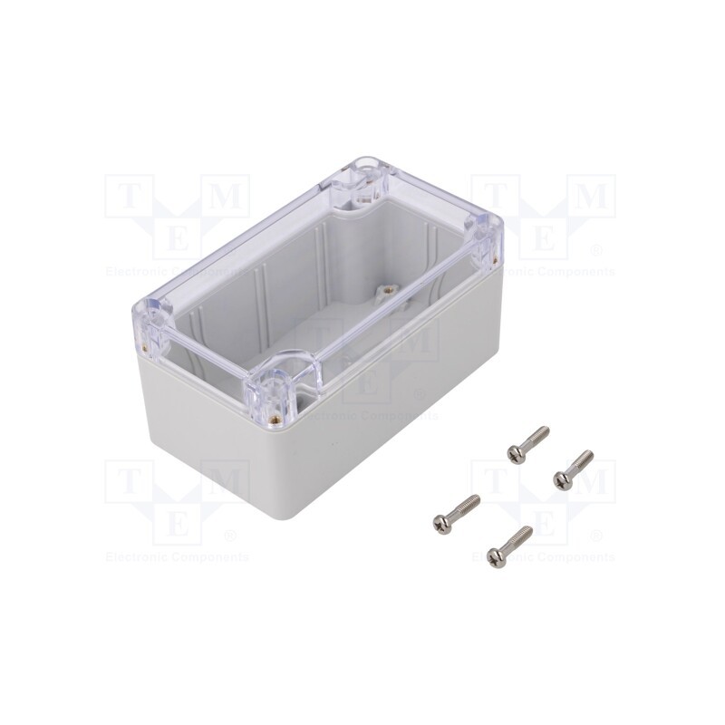 1 pcs x GAINTA - P205C-IP68 - Enclosure: multipurpose, X: 65mm, Y: 115mm, Z: 55mm, polycarbonate