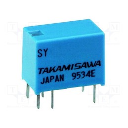 1 pcs x FUJITSU - SY-12W-K - Relay: electromagnetic, SPDT, Ucoil: 12VDC, 2A, 0.5A/120VAC, PCB