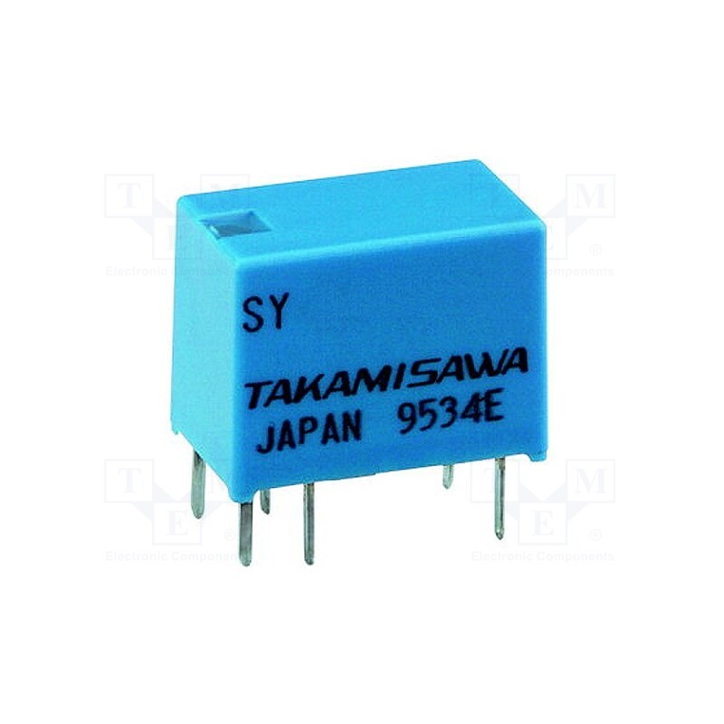 1 pcs x FUJITSU - SY-12W-K - Relay: electromagnetic, SPDT, Ucoil: 12VDC, 2A, 0.5A/120VAC, PCB