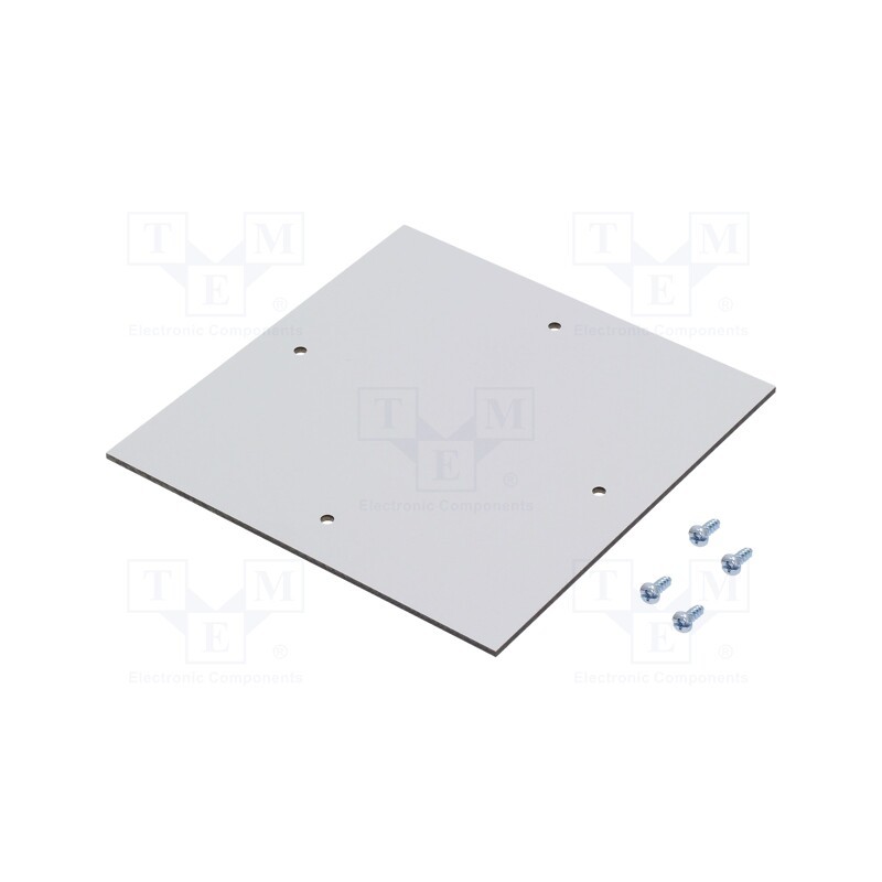 1 pcs x RITTAL - 9548000 - Mounting plate, plastic, light grey
