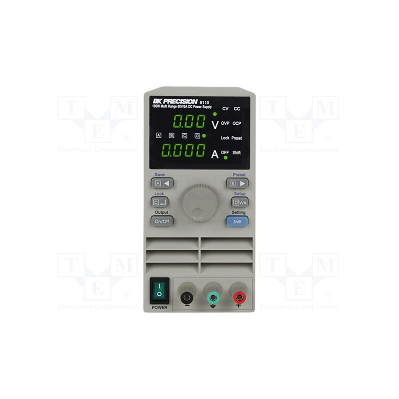 1 pcs x B&K PRECISION - BK9110 - Power supply: laboratory, single-channel,multi- range, 0÷60VDC