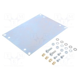 1 pcs x ILME - APF 14 - Mounting plate, steel, ILME-APS14,ILME-APV14,ILME-APW14
