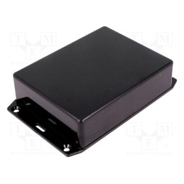 1 pcs x HAMMOND - 1591GFLBK - Enclosure: multipurpose, X: 94mm, Y: 121mm, Z: 34mm, 1591, ABS, black