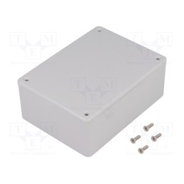1 pcs x HAMMOND - 1591SGY - Enclosure: multipurpose, X: 82mm, Y: 110mm, Z: 44mm, 1591, ABS, grey