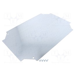 1 pcs x ABB - 12846 - Mounting plate, steel, W: 275mm, L: 370mm, ABB-12814