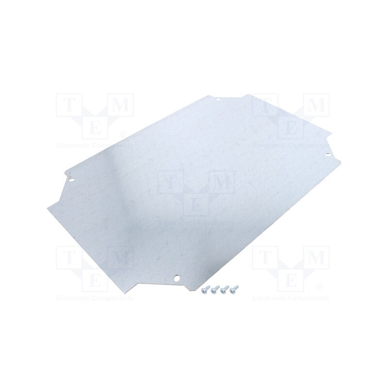 1 pcs x ABB - 12846 - Mounting plate, steel, W: 275mm, L: 370mm, ABB-12814