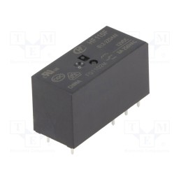 1 pcs x HONGFA RELAY - HF115F/012-2ZS4AF - Relay: electromagnetic, DPDT, Ucoil: 12VDC, 8A, 8A/250VAC, 8A/24VDC