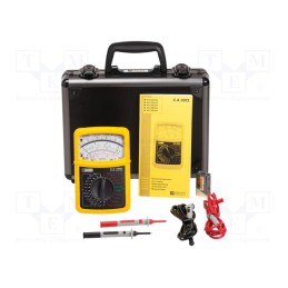 1 pcs x CHAUVIN ARNOUX - P01196522F - Analogue multimeter, VDC: 100mV,1V,3V,10V,30V,100V,300V,1kV