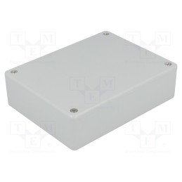 1 pcs x HAMMOND - 1591GGY - Enclosure: multipurpose, X: 94mm, Y: 121mm, Z: 34mm, 1591, ABS, grey