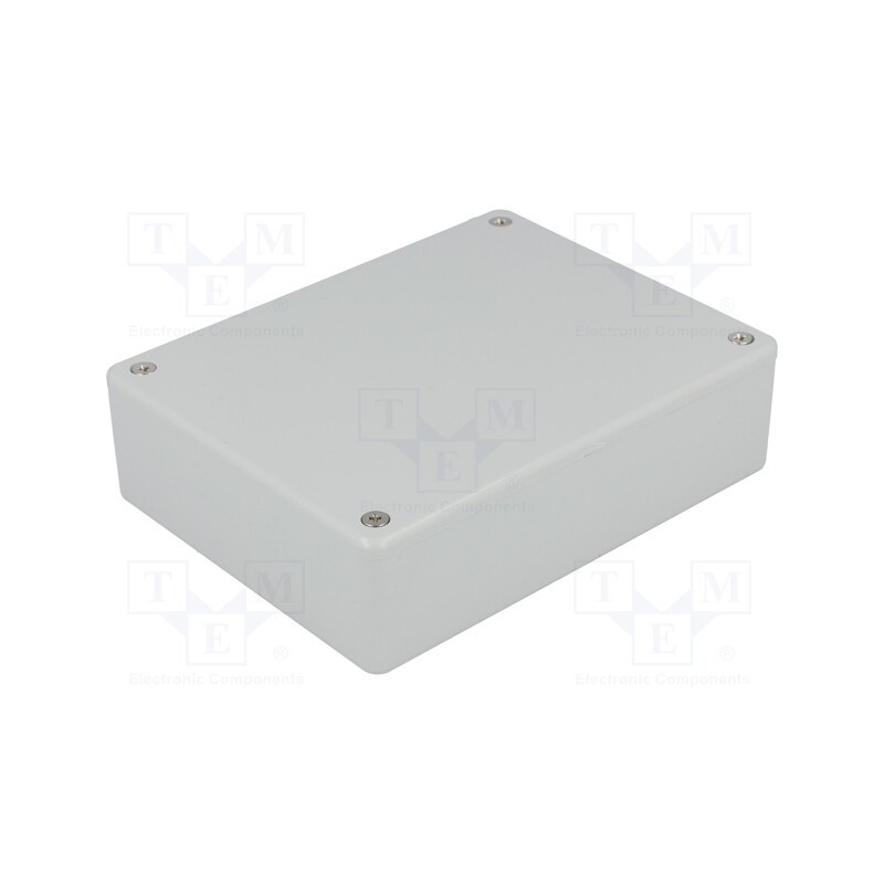 1 pcs x HAMMOND - 1591GGY - Enclosure: multipurpose, X: 94mm, Y: 121mm, Z: 34mm, 1591, ABS, grey