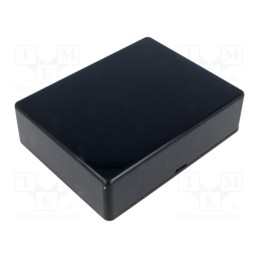 1 pcs x HAMMOND - 1591GBK - Enclosure: multipurpose, X: 94mm, Y: 121mm, Z: 34mm, 1591, ABS, black