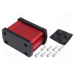 1 pcs x GAINTA - ALUG702RD040 - Enclosure: multipurpose, X: 68.7mm, Y: 49mm, Z: 35.2mm, aluminium