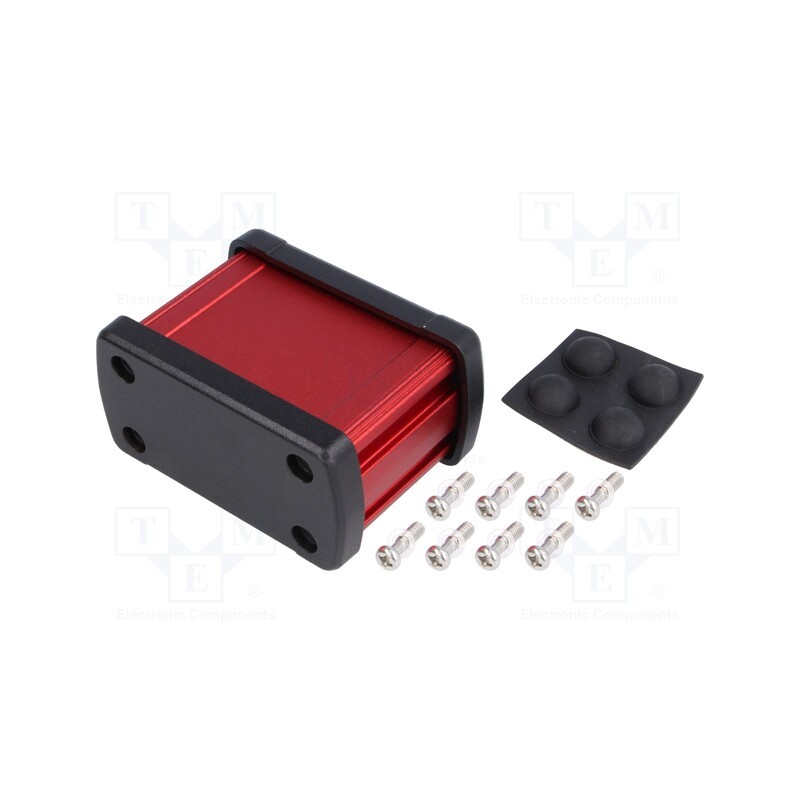 1 pcs x GAINTA - ALUG702RD040 - Enclosure: multipurpose, X: 68.7mm, Y: 49mm, Z: 35.2mm, aluminium