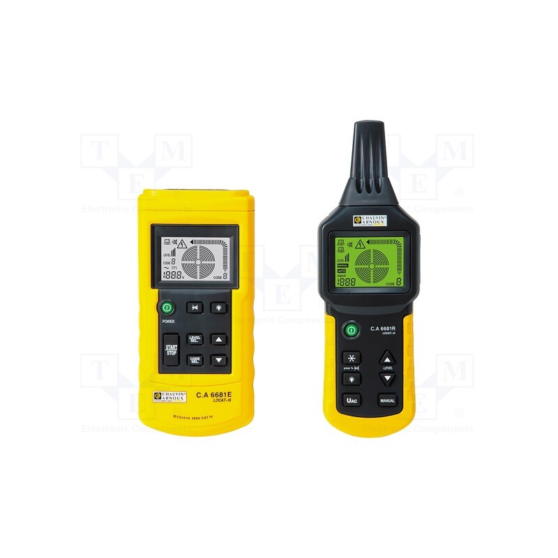 1 pcs x CHAUVIN ARNOUX - C.A 6681 - Wire localizer, LCD, 12÷300VAC,12÷300VDC, Output signal: 125kHz
