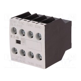 1 pcs x EATON ELECTRIC - DILA-XHI31 - Auxiliary contacts, Leads: screw terminals, front