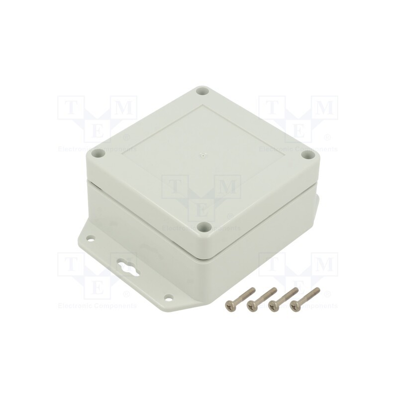 1 pcs x KRADEX - ZP90.90.45SUJ TM PC - Enclosure: multipurpose, X: 90mm, Y: 90mm, Z: 45mm, ZP, polycarbonate