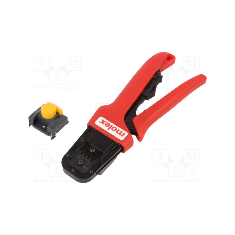 1 pcs x MOLEX - 638190800 - Tool: for crimping, Mini-Fit Jr, terminals, 28AWG÷22AWG