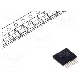 1 pcs x TEXAS INSTRUMENTS - MAX3227EIDBR - IC: interface, receiver,line driver, RS232, 1000kbps, SSOP16