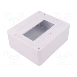 1 pcs x PAWBOL - C.2068 - Enclosure: for modular components, IP30, white, No.of mod: 8, ABS