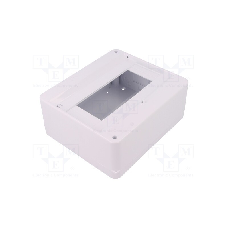 1 pcs x PAWBOL - C.2068 - Enclosure: for modular components, IP30, white, No.of mod: 8, ABS