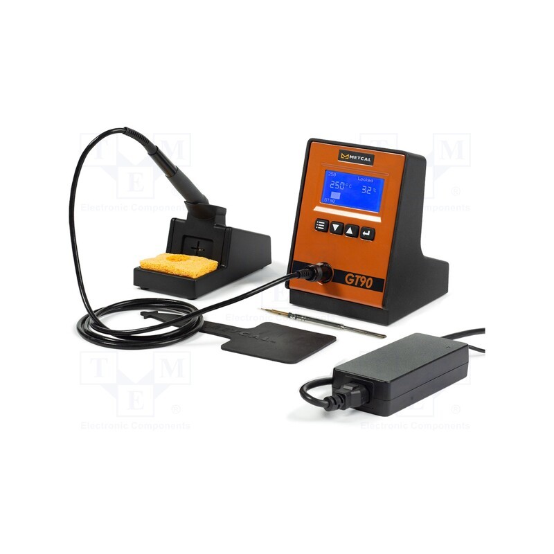 1 pcs x METCAL - GT90-HP-T4 - Soldering station, Station power: 90W, ESD, Display: LCD 2,5'