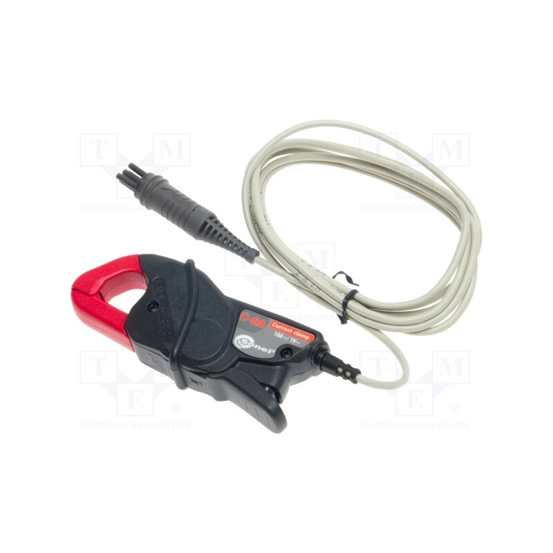 1 pcs x SONEL - C-6A - Current clamp, Øcable: 20mm, 5pin,plug, 40Hz÷10kHz, 10A, Len: 2.2m