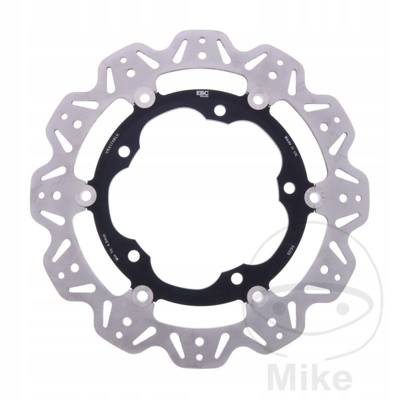 Front brake disc EBC vr4174blk