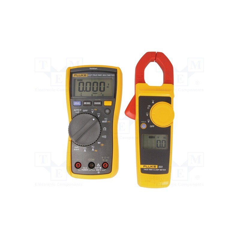 1 pcs x FLUKE - FLUKE 117/323 - Measuring kit: multimeters