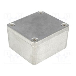 1 pcs x HAMMOND - 1550Z104 - Enclosure: multipurpose, X: 58mm, Y: 64mm, Z: 35mm, 1550Z, aluminium