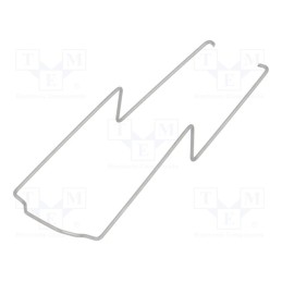 10 pcs x RELPOL - TR4-2000 - Fastening clip, GZM4,GZMB4,GZT4, Series: R4N