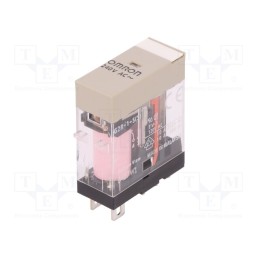 1 pcs x OMRON - G2R-1-S 240VAC (S) - Relay: electromagnetic, SPDT, Ucoil: 240VAC, Icontacts max: 10A