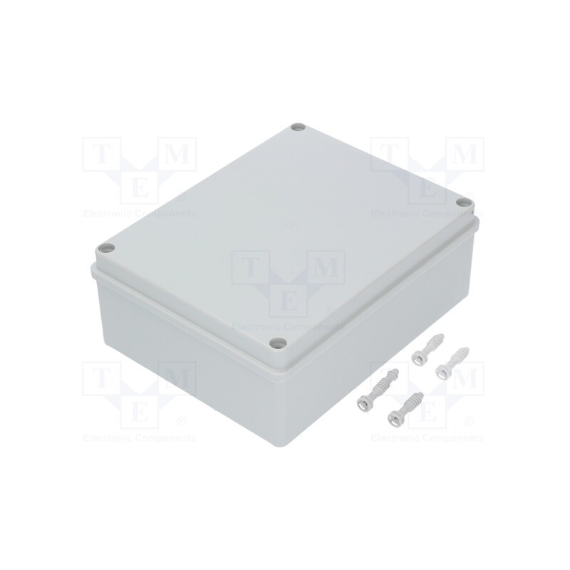1 pcs x PAWBOL - S-BOX 516 - Enclosure: multipurpose, X: 190mm, Y: 240mm, Z: 90mm, grey, IP65