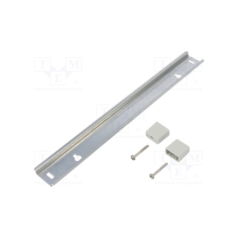 1 set x SPELSBERG - 73381301 - DIN rail, steel, W: 35mm, H: 7.5mm, L: 275mm, for enclosures
