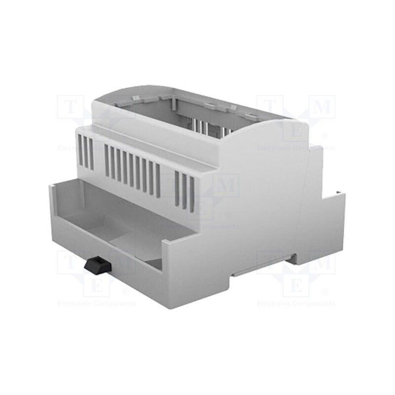 1 pcs x ITALTRONIC - 25.0502000.BL - Enclosure: for DIN rail mounting, Y: 90mm, X: 87.8mm, Z: 62mm, grey