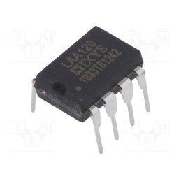 1 pcs x IXYS - LAA120 - Relay: solid state, SPST-NO x2, Icntrl max: 50mA, 170mA, 20Ω, THT