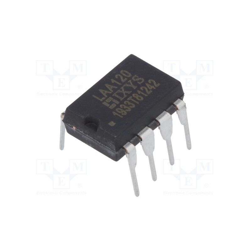 1 pcs x IXYS - LAA120 - Relay: solid state, SPST-NO x2, Icntrl max: 50mA, 170mA, 20Ω, THT
