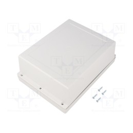 1 pcs x KRADEX - Z46AJS ABS - Enclosure: multipurpose, X: 144mm, Y: 198mm, Z: 73mm, ABS, grey, IP67