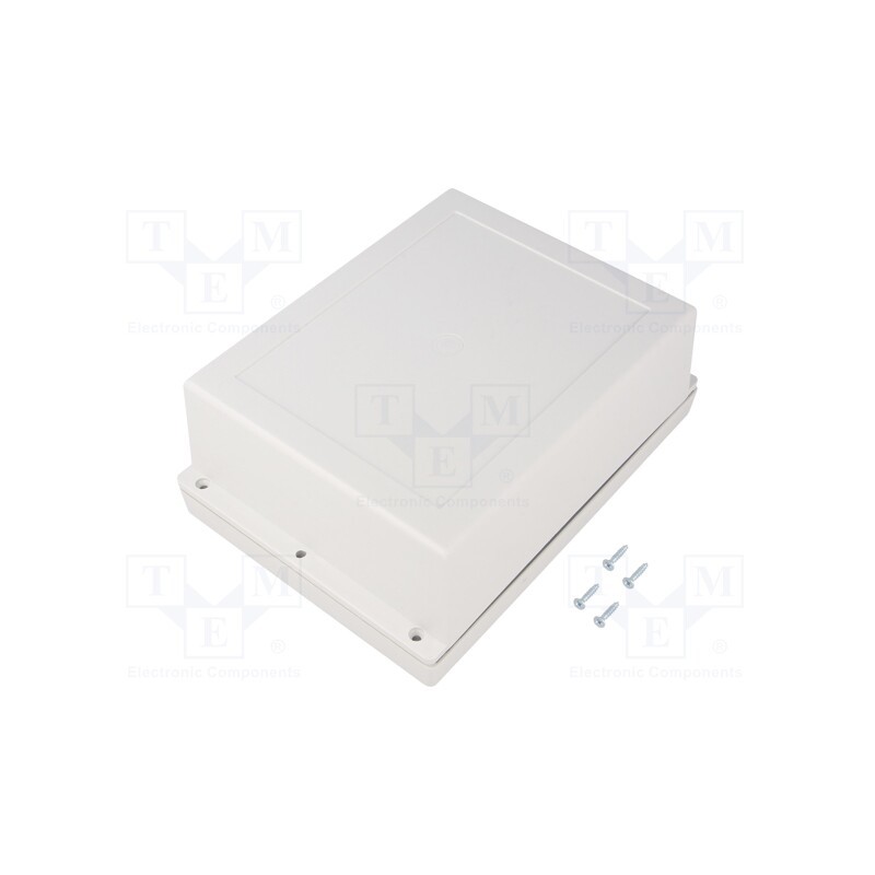 1 pcs x KRADEX - Z46AJS ABS - Enclosure: multipurpose, X: 144mm, Y: 198mm, Z: 73mm, ABS, grey, IP67