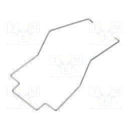 10 pcs x LOVATO ELECTRIC - HR7X87 - Retainer/retractor clip, Series: HR70