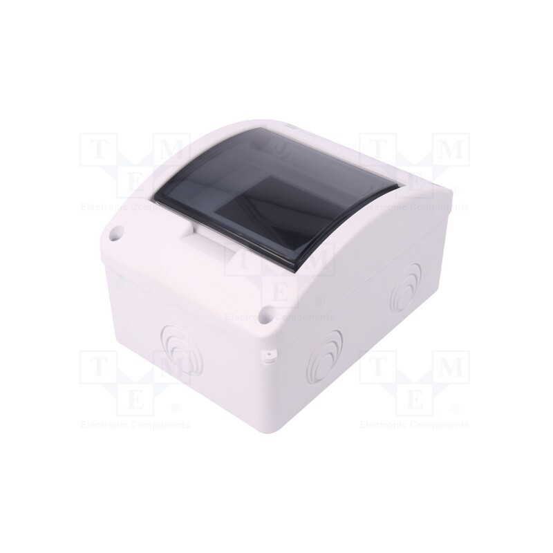 1 pcs x ELEKTRO-PLAST NASIELSK - 182989 - Enclosure: for modular components, IP40, white, No.of mod: 5, 400V