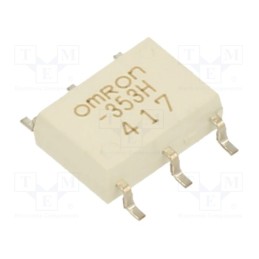 1 pcs x OMRON OCB - G3VM353H - Relay: solid state, SPST-NC, 120mA, max.350VAC, max.350VDC, SMT