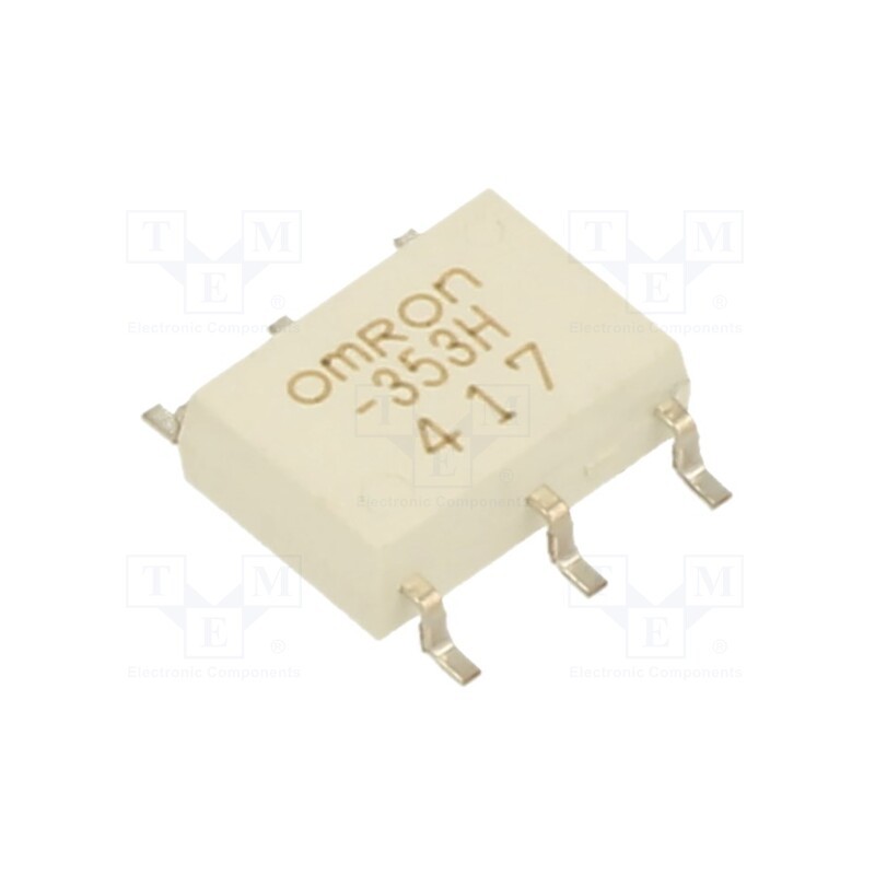1 pcs x OMRON OCB - G3VM353H - Relay: solid state, SPST-NC, 120mA, max.350VAC, max.350VDC, SMT