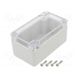 1 pcs x GAINTA - G205C-IP67 - Enclosure: multipurpose, X: 65mm, Y: 115mm, Z: 55mm, polycarbonate