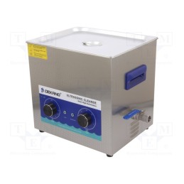1 pcs x - DK-1500H - Ultrasonic washer, 300x300x150mm, 40kHz, 20÷80°C, 230VAC, Plug: EU